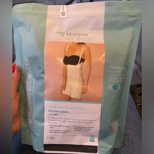 Marena Recovery girdle FBT-MEDIUM BLACK